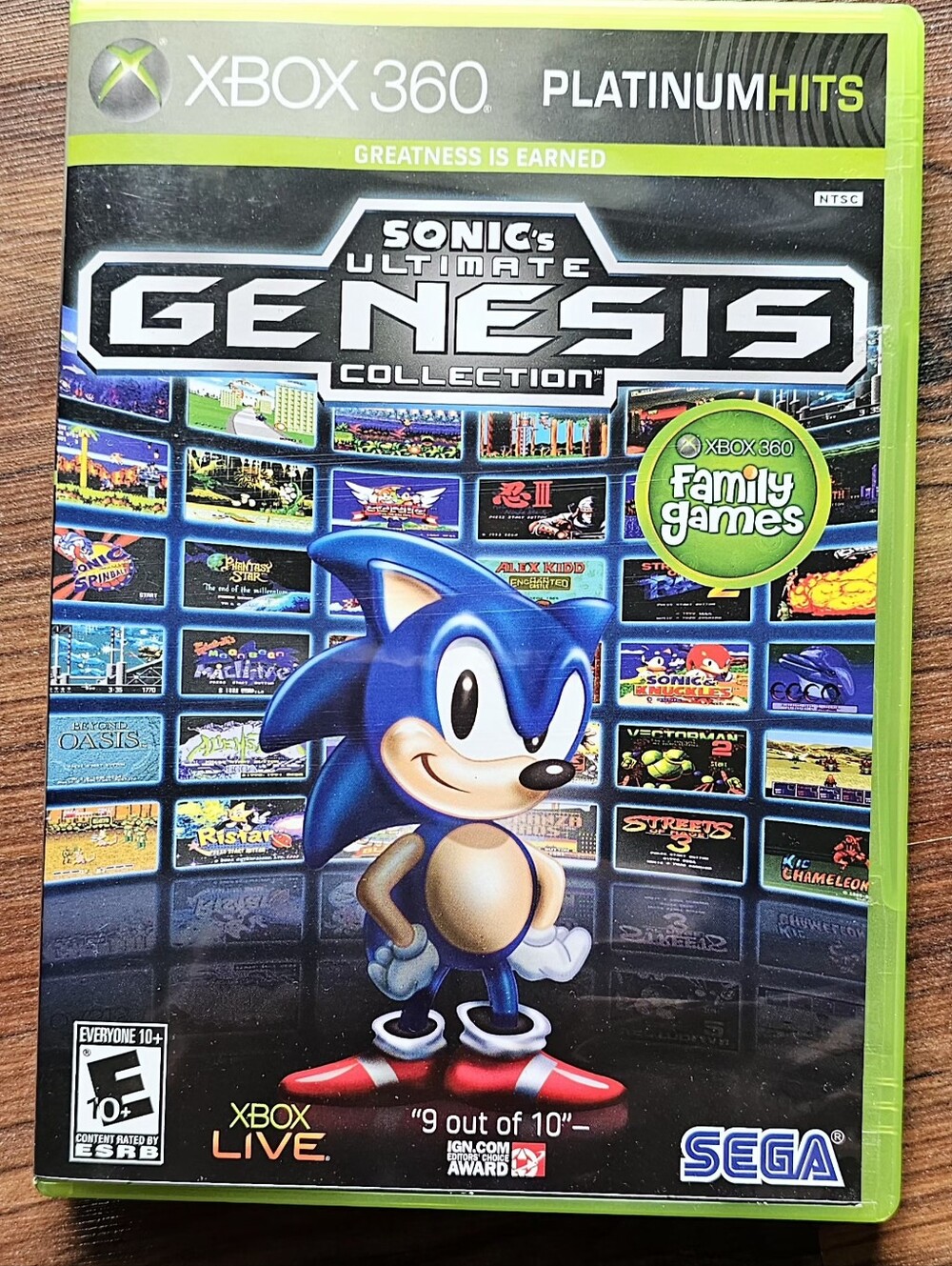 Sonic's Ultimate Genesis Collection for Xbox 360
